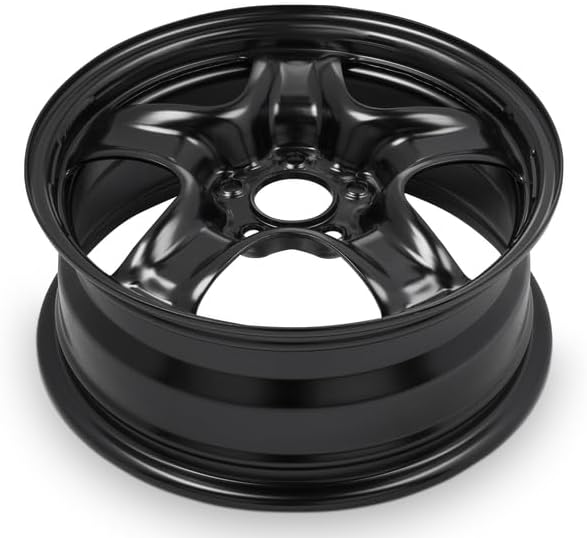 New 16x6.5 inch OEM Direct Replacement Steel Wheel for Chevrolet HHR 2007–2009 5-110mm Black 16 in Rim 9597622