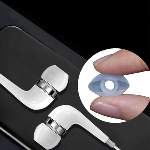 Zhtulck Ear Bud Rubber Tips, 36 Pcs Earbud Replacement Tips, Replacement Earbud Tips with Excellent Noise Isolation and Comfort, Ear Bud Replacement tip, 3 Color, S/M/L - image 6