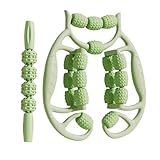 FytStycale 2Pcs Fascia Relax Roller Massage Rollers Muscle Relaxer for Thighs, Green