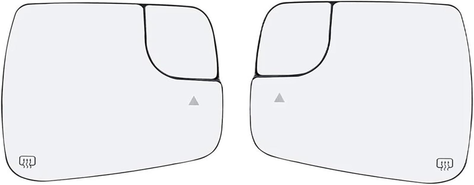 Verre de rétroviseur pour Dodge Ram 1500 2019-2021 miroir chauffant 68402128AA - 6
