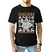 AstroFazz Ugly Christmas Shirt - Movie Monster Holiday T-Shirt - Ugly Christmas T-Shirt for Adults - Winter Character Shirt - Xmas Movie Shirts - Character Xmas Shirts (Black, 2XL)