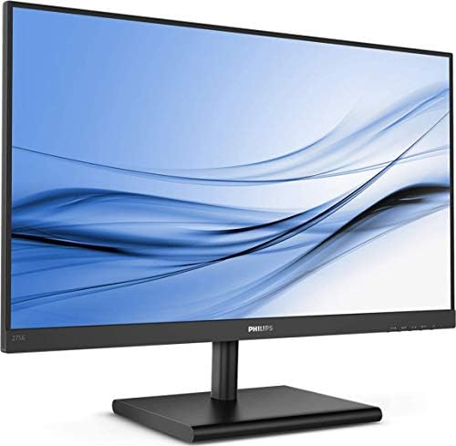 Philips 275E1S - 27 Inch QHD Monitor,75Hz, 4ms, IPS, AMD FreeSync, FlickerFree, SmartImage (2560 x 1440, 250 cd/m², HDMI/VGA/DP)