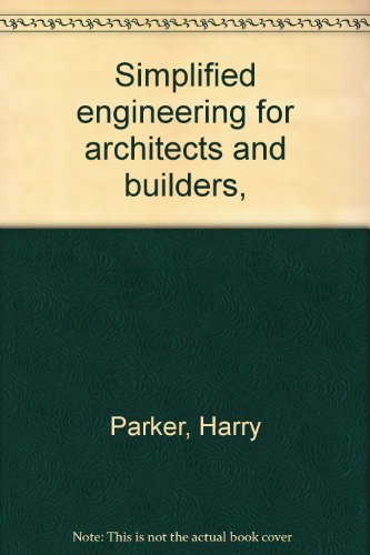 Simplified engineering for architects and build... B0007FXT7Y Book Cover