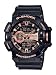 Casio G-Shock Black and Rose Gold-Tone Dial Resin Quartz Men's Watch GA400GB-1A4