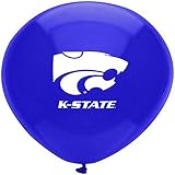Pioneer Balloon Company 10 Count Kansas State Latex Balloon, 11", Multicolor