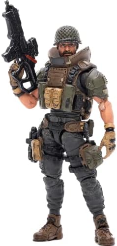 JoyToy 1/18 Action Figures 4-Inch Dark Source Trio Collection Solider Figures Military Model (Gregson)