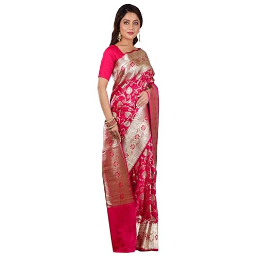 Aishani Collection banarasi silk saree in katan silk – image 4