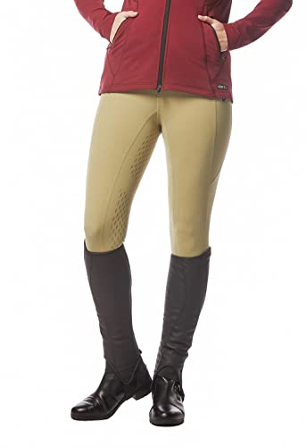 Kerrits Ice Fil Full Seat Tech Tight Tan Size: M #TOP2