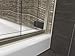 KOHLER K-706009-L-ABV Levity Shower Door, 74.00 x 3.06 x 59.63 inches, Crystal Clear Glass with Anodized Brushed Bronze Frame