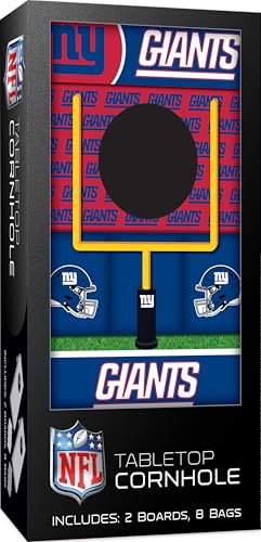 MasterPieces NFL Tabletop Cornhole Game Set - New York Giants for Adults