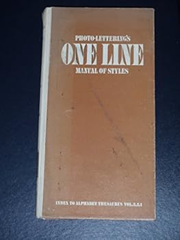Photo-Lettering's One Line Manual of Styles