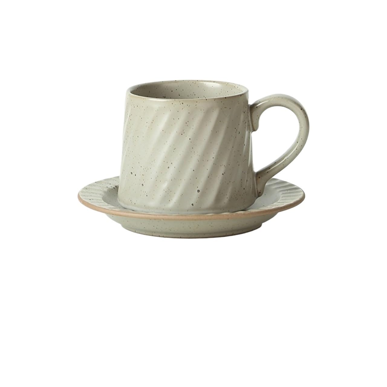 Taza de cerámica de alta calidad de 300 ml con elegante diseño para café en casa