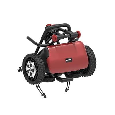 CaddyTrek R2 Electric Golf Follow Cart (Red)