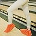 GOOHOCHY 2pairs Bowling Shoe Covers for Adults Non-Slip Protective Footwear Stylish Orange Color Comfortable Indoor Use of Bowling Accessories