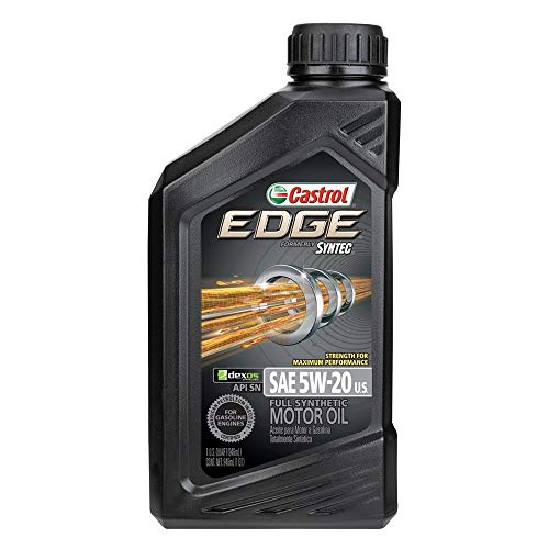 Castrol EDGE 5W-20 Advanced Full Synthetic Motor Oil, 1 Quart