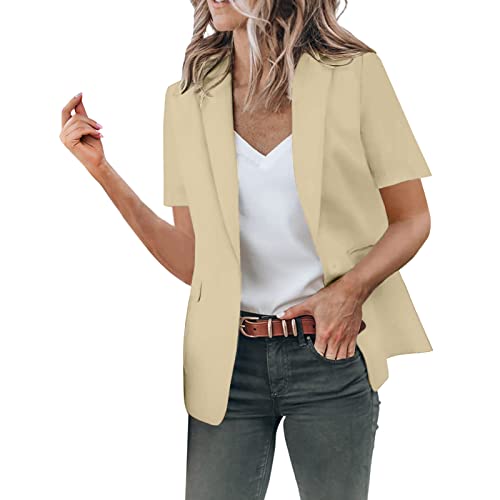 Manteau costume femme résolvant le confort au travail durant l'été