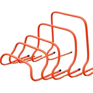 Haies D&rsquo;Agilité 5Pcs Football Training Hurdles Sport Training Agility Hurdles Soccer Plyometric Speed Hurdle Foldable Adjustable Jumping Bar