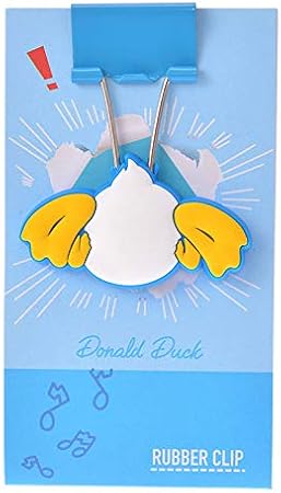 Amazon ディズニーストア 公式 ドナルド クリップ おしり クリップ リング 文房具 オフィス用品