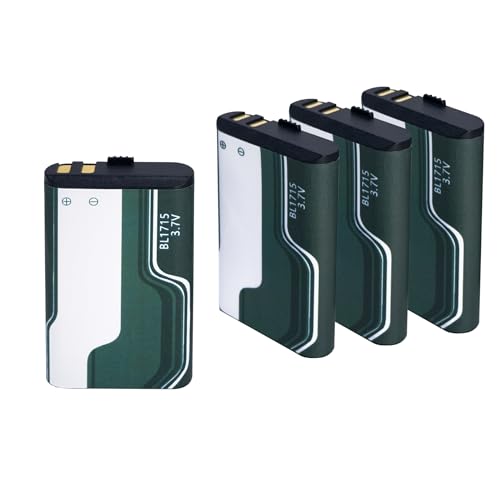 AWEDAS 4-Pack BL1715 Battery for Hytera TC-320/TC-320U