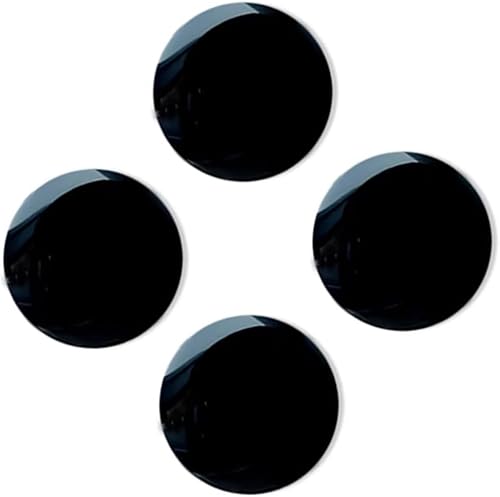 Junfamilee Adhesivo universal para cerradura de puerta de coche, 4 unidades, color negro, protector de cerradura universal para accesorios de