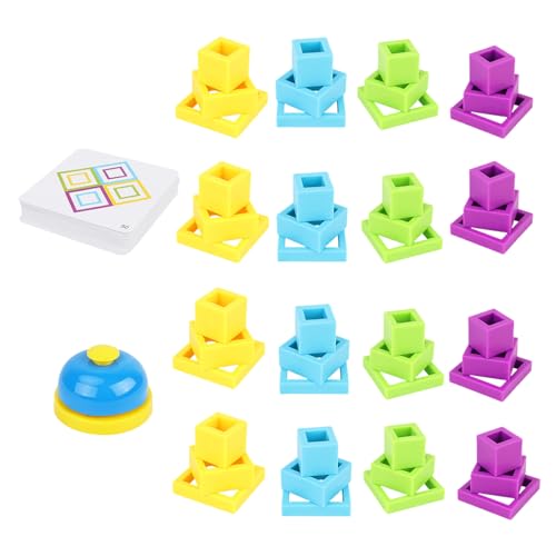 Générique - Jeux De Construction en Blocs,Jeux Sensoriels Éducatifs pour La Maternelle - Formation Créative Et Logique pour Jour De l'enfant Action De Grâce Pâques
