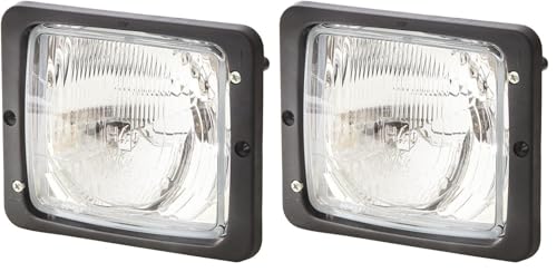 Projecteur principal halogène Hella 12V 24V avec fiche plate droite gauche