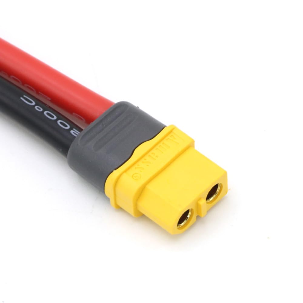 Amass EC5 /XT60 /XT90S Buchse auf XT150 / AS150 Stecker/Buchse Adapterstecker 10AWG 15CM Kabel for Rc Batterie Rc Drone(XT90S to AS150)