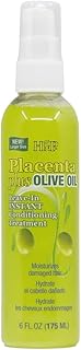 HASK Placenta Plus Olive Oil Leave-in Instant Conditioning Treatment 6oz (Packaging may vary)