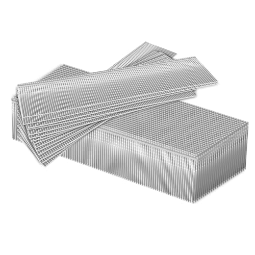 18G / 25 mm Galvanised Brad Nails, Pack of 5000, for DIY, Craft, Masonry, Woodwork, Décor