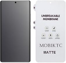MOBIKTC Edge To Edge Screen Guard for Motorola Moto G96 5G Unbreakable Membrane Diamond Quality Film Screen Protector Front - Matte Screen Guard