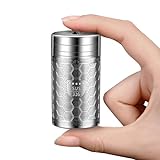 BOMANSI BOMS Mini Tea Infuser, Extra Fine Mesh Tea Infusers for Loose Tea, 316 Stainless Steel Tea Strainer, Tea Steeper for Brew Tea, Spices & Seasonings (1 Pack - Extra Small)