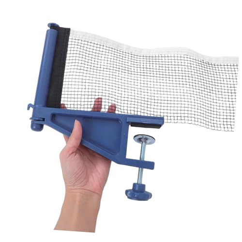 Filet de ping-pong rétractable avec pinces poteaux ifundom - 4