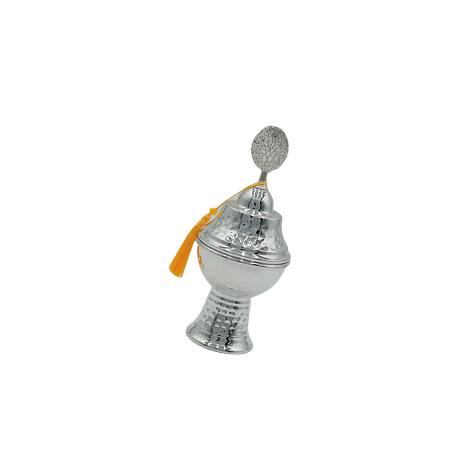 Shntig Artistic Metal Fruit Bowl with Traditional Arabian Pattern Candy Container Housewarming Event Arabic Candy Bowl