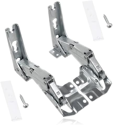 SPARES2GO Integrated Fridge Freezer Door Hinges Fits Hettich