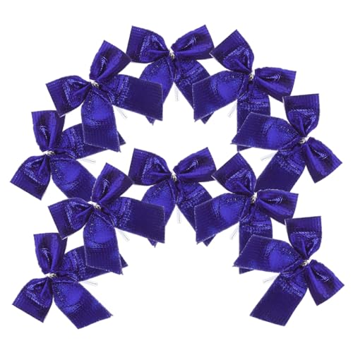 Ciieeo 60 Piezas Lazo Navideño Decoración Colgante Navideña para Árbol De Navidad Adornos De Lazo De Navidad para Fiesta De