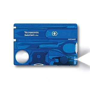 Victorinox Swiss Card Lite – Jelly Blue