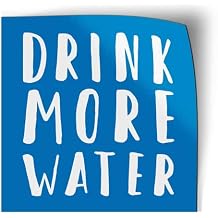 Drink More Water Magnet for Car, Fridge, Locker, 5 in