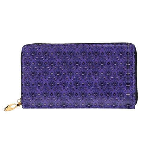 Portefeuilles en cuir Haunted Mansion pour femme ne perdez plus vos cartes dans votre sac