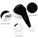 4 Piezas de Gorros de Papá Noel Blanco y Negro Sombrero de...