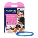 Adaptil Junior Adjustable Puppy Collar | Adaptil Dog Collar To Help Reduce Puppy Anxiety Using Natural Pheromones | Adjustable Calming Dog Collar For Puppies To Aid Training And Socialisation