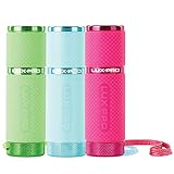 LUX-PRO LP395 Gels Glow in Dark 9 LED Flashlight (Pink, Green, Teal)