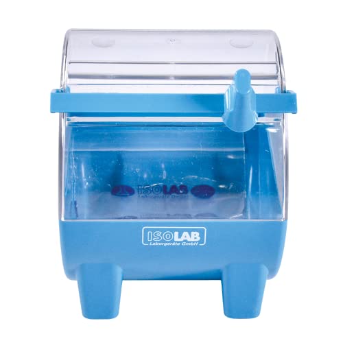 Isolab USA - Dispensador de parafilmo de plástico ABS azul, con hoja de corte de repuesto adicional, 120 mm de ancho x 140 mm de alto x 140 mm de profundidad Cover