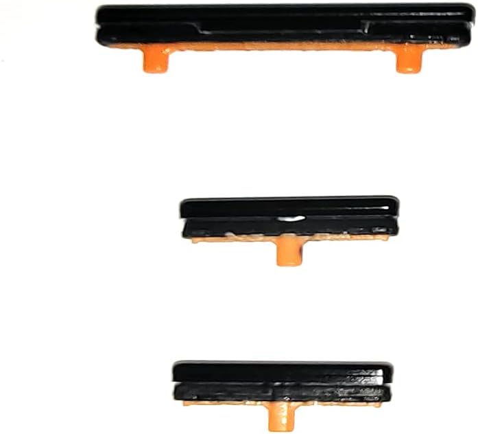 HYY Black Volume Button + Power Switch On Off Side Button Replacement for Samsung Galaxy S9 G960 G960U G960F