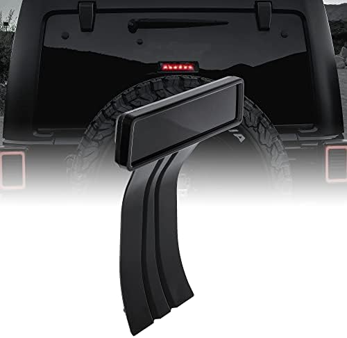 Third Brake Light Replacement For Jeep Wrangler JK LED Tail Light [Smoked Lens] 3rd Brake Light Compatible with Jeep Wrangler JK Accessories 2007-2018