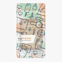 kwmobile Tasche kompatibel mit SanDisk Portable SSD, Samsung T7, Crucial X8, HDD - Halterung für Externe SSD Festplatte - 13x8cm - Elastisches Case Hülle selbstklebend Beige – Ansicht 7