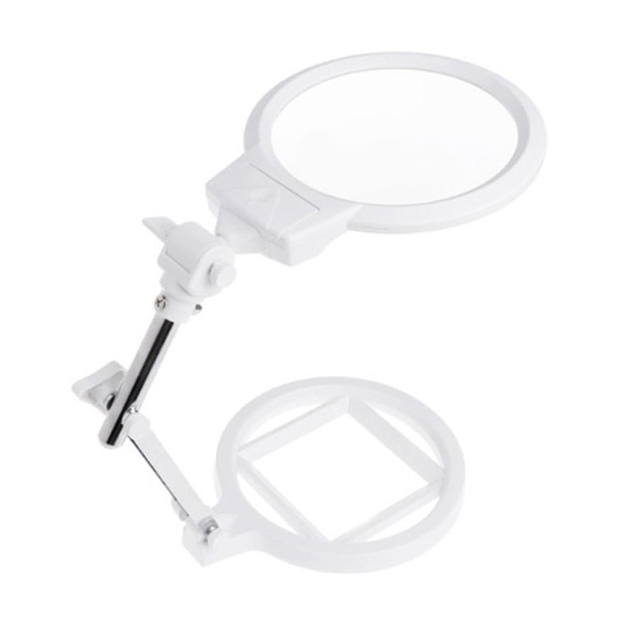 Lampe loupe de bureau pour lecture et couture MAGICLULU avec base pliable