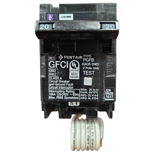 Pentair PA220GFA 2-Pole GFCI Breaker