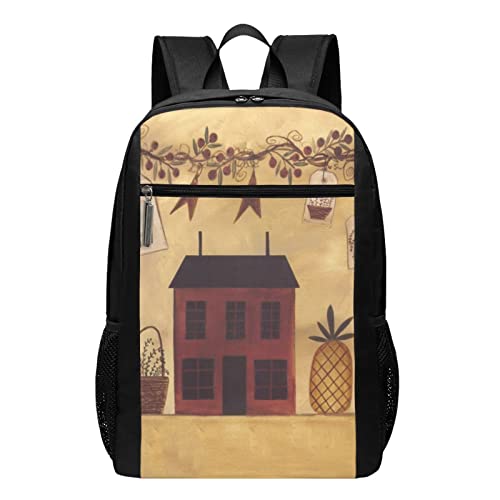 Linterna de papel Mochilas para niñas y niños, mochila informal de alta capacidad de 17 pulgadas,...