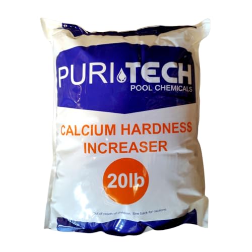 Puri Tech Pool Chemicals 20 lb Calcium Hardness Increaser Plus for Swimming Pools & Spas Increases Calcium Hardness Levels Prevents Surface Staining - Thumbnail 2