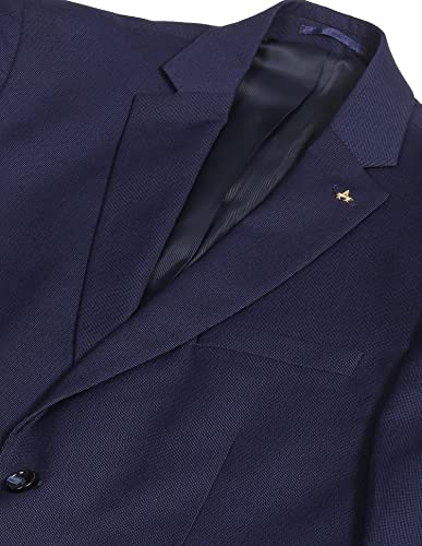 Image of Arrow Men's Polyester Self Design Formal Business Suit Pants Set